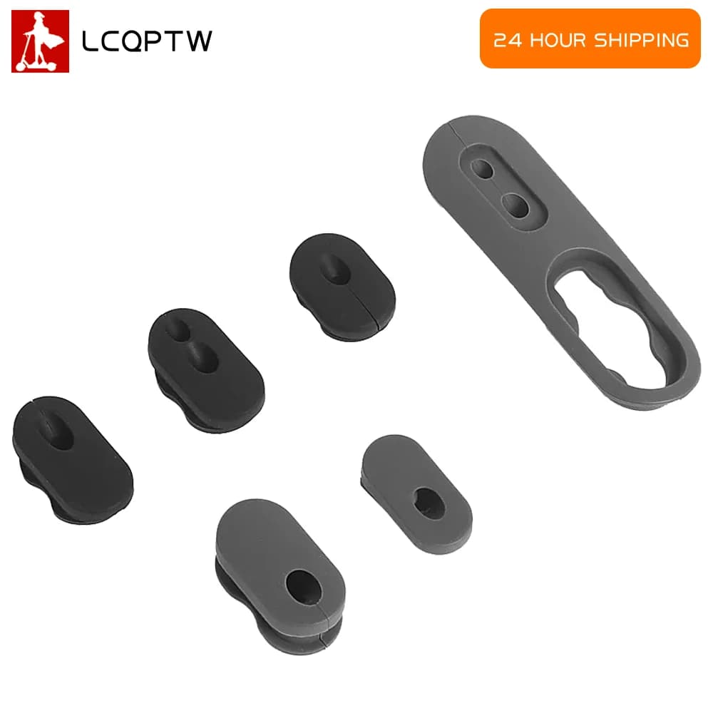 Per Xiaomi 4 Pro Scooter elettrico Tappo antipolvere in silicone Porta di ricarica Custodia Kickscooter Copertura in gomma impermeabile Parte dell'alloggiamento del filo