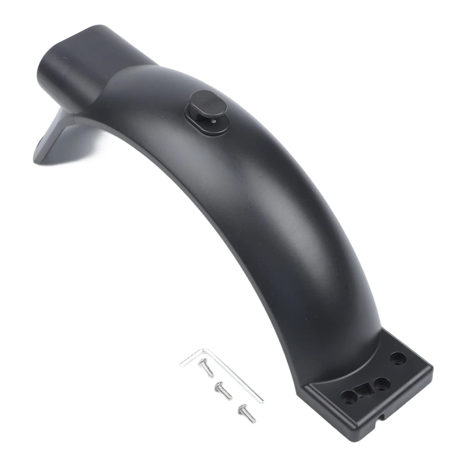 Parafango posteriore di ricambio per monopattino elettrico Xiaomi 5 Pro, realizzato in plastica resistente con viti per protezione da spruzzi e fango