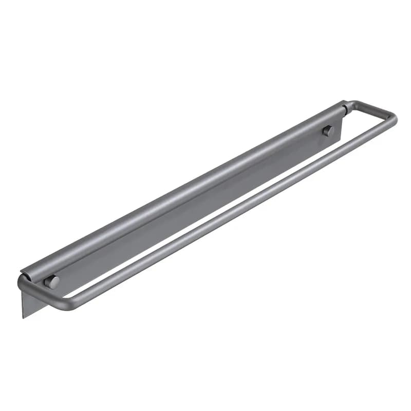 Portasciugamani pieghevole da bagno Portasciugamani invisibile da bagno a parete Organizzatore da bagno senza flushless in alluminio