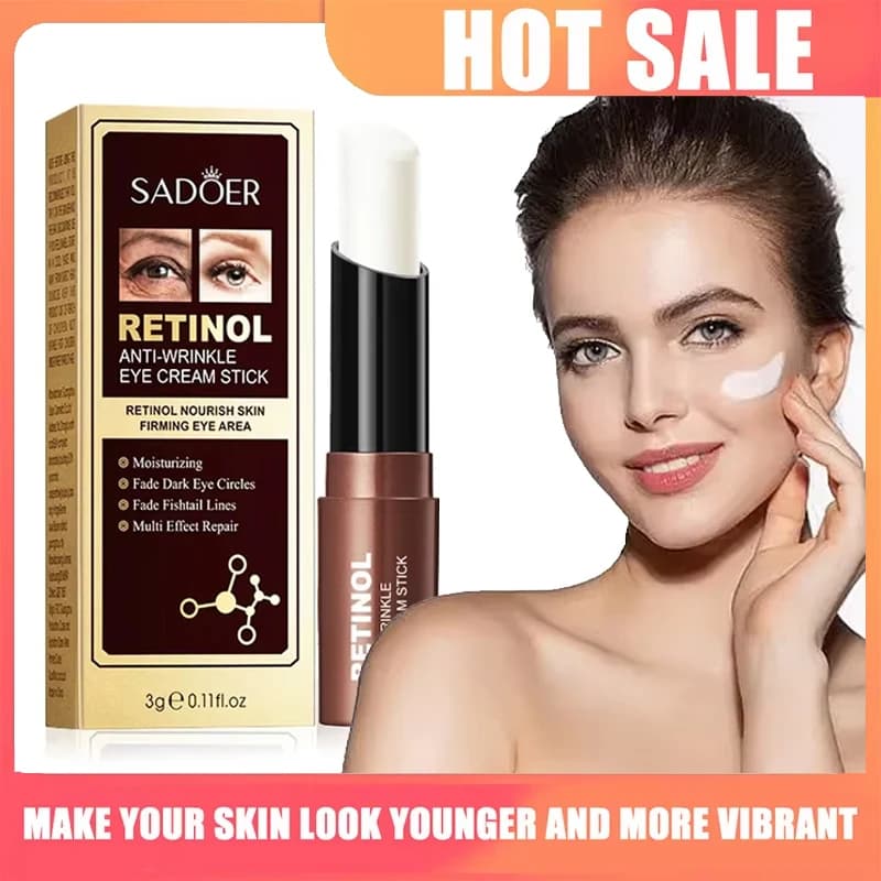 Eye Cream to the retinol Stick Eye Removal Anti Eyelashes Under the Eyes Moisturizing Shaping Cream for Korean Cosmetic Eye Care