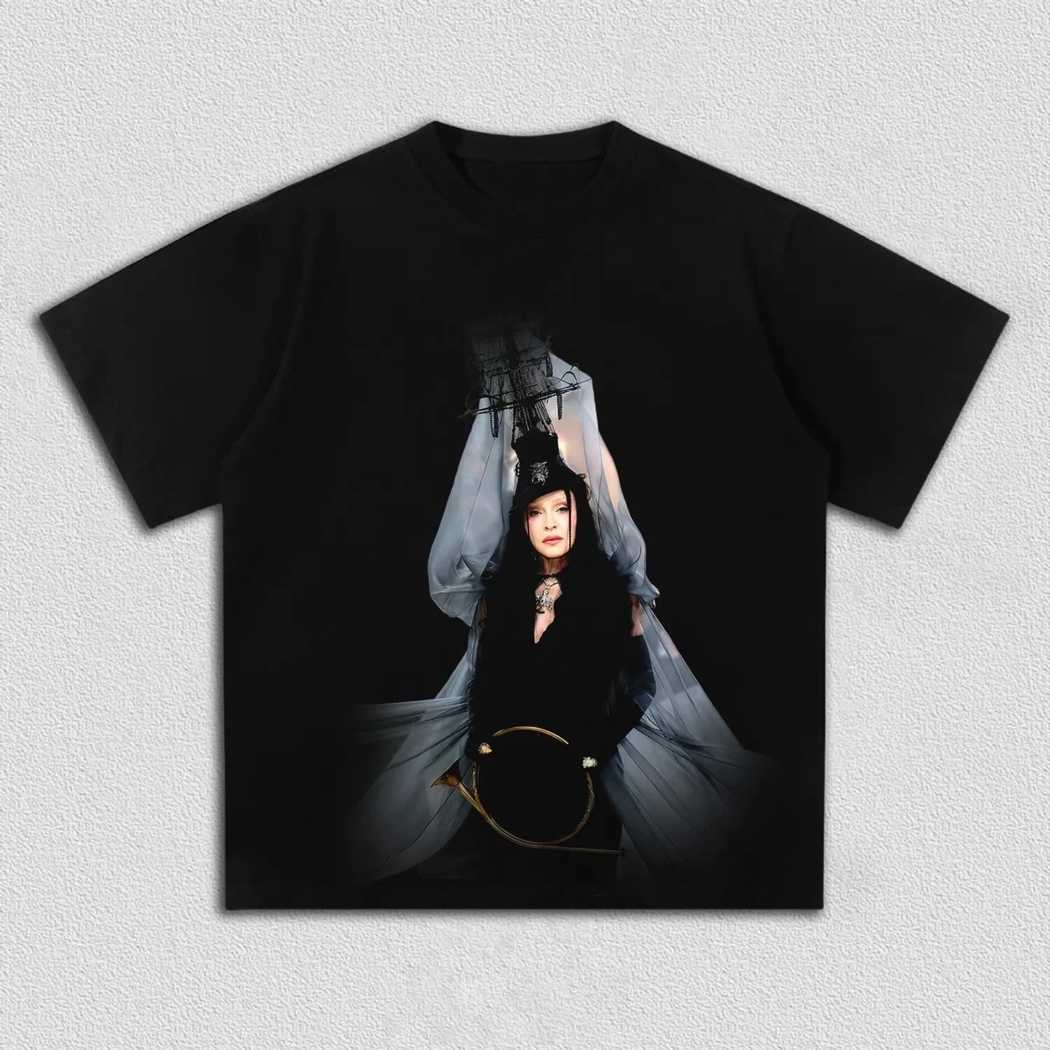 T-shirt grafica Singer Madonna 2026 Met Gala, 100% cotone, unisex, da uomo e da donna, stile Y2K, popolare, casual, per i fan, maglietta da tour