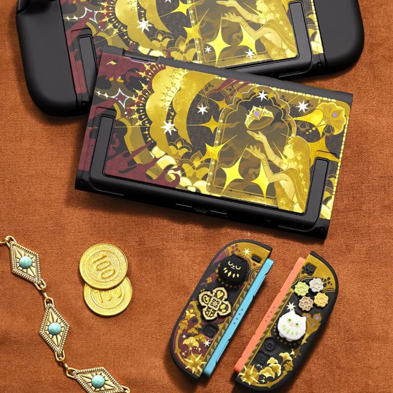 Taboo Crown Matte Hard Front Back Cover Crystal Shell Protector For Nintendo Switch 2 NS2 Joy-con Controller Protective Case
