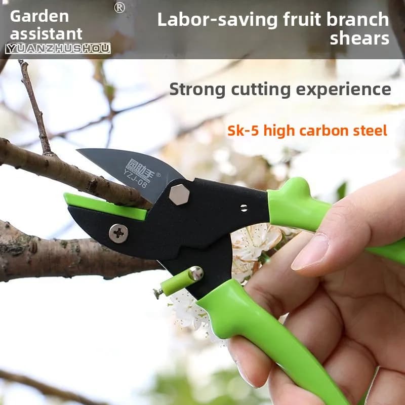 Powerful Labor-saving Pruning Shears Household Multifunctional Flower Pruning Shears Garden Tools Gardening Scissors