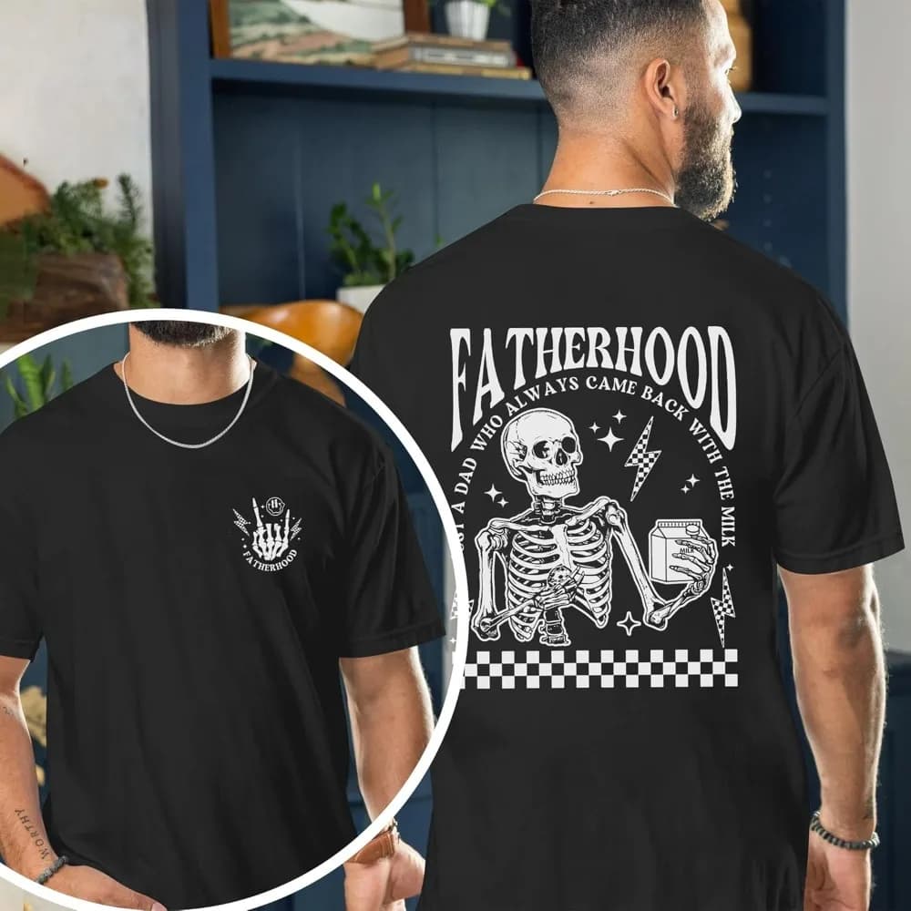 Maglietta 'Non Preoccuparti, Ho un Pianificato' - T-shirt Divertente per Appassionati di Giochi da Tavolo e RPG - Maglietta Grafica 'Dungeon Daddy' - Top Casual da Uomo per la Vita Quotidiana