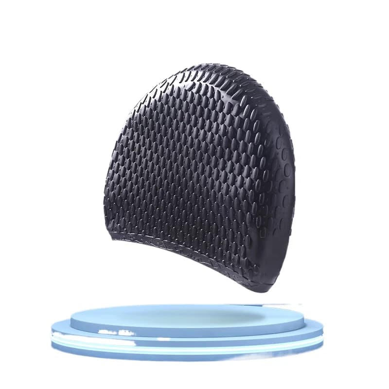 Silicone swim cap for adults Ear protection for long hair unisex Swimming cap for swimming pool Accessories for swimming