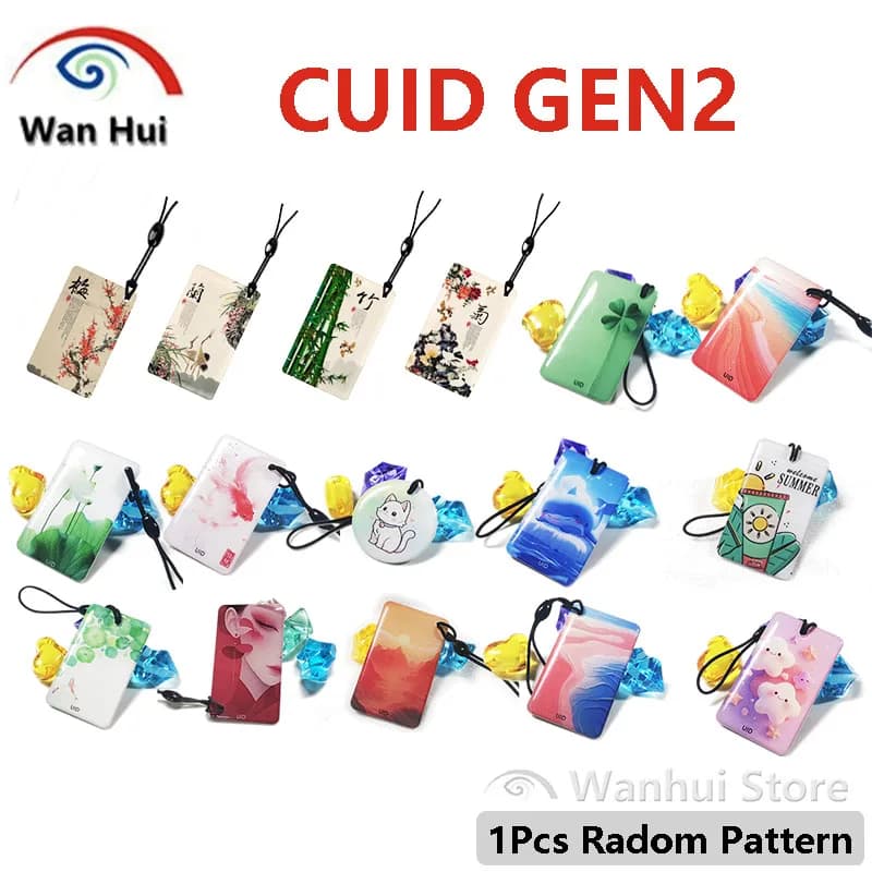 1 Pz/lotto 13.56MHz CUID Gen2 Chiave Della Carta Magica Tag Android App MCT Modifica UID Modificabile IC NFC 1K S50 Blocco 0 Scrivibile IS014443A
