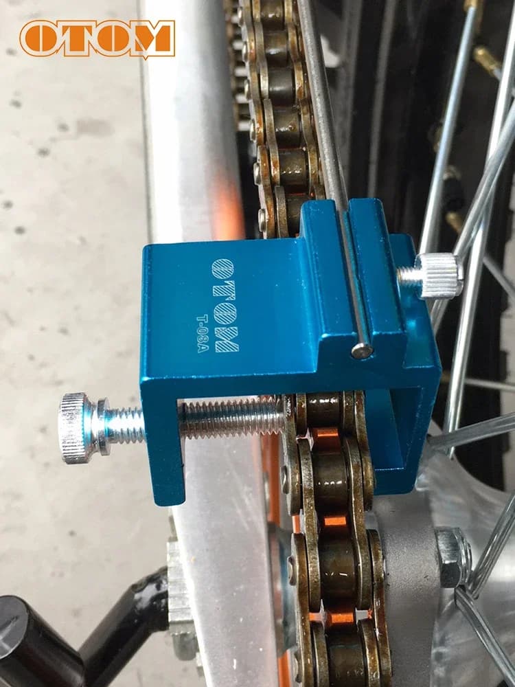 Universal Motorcycle Chain Sprocket Alignment Tool ATV Motorcycle Chain Alignment Tool Motorbike Motocross Pit Dirt Bike Parts