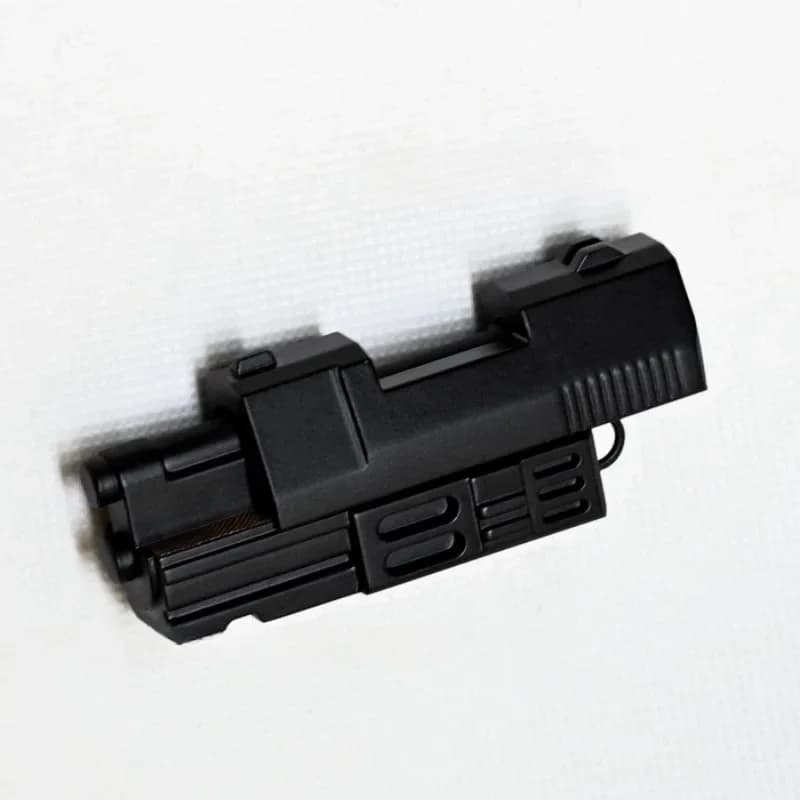 Tipo di pistola Cursore magnetico in metallo Piastra di spinta meccanica Moneta Mini Fidget Alleviare lo stress Riducendo i giocattoli EDC Cose fresche