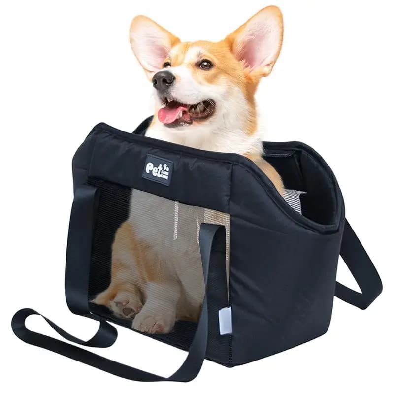 Borsa per cani e gatti Borsa da viaggio per gatti Borsa a tracolla per animali domestici con tracolla staccabile per la guida di visite veterinarie che camminano e uscire