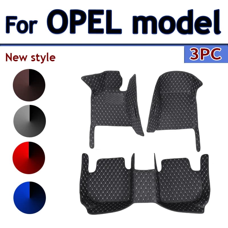 Tappetini auto per OPEL Zafira C Insignia Insignia Grandland X Corsa F Vectra Corsa E Zafira A 2022 2023 accessori auto