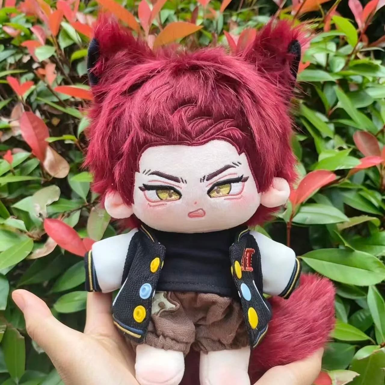 20cm Anime Love and Deepspace Valko Plushie Stuffed Valko Dress-up Plush Doll Body Toy Collectible Figure Birthday Xmas Gifts