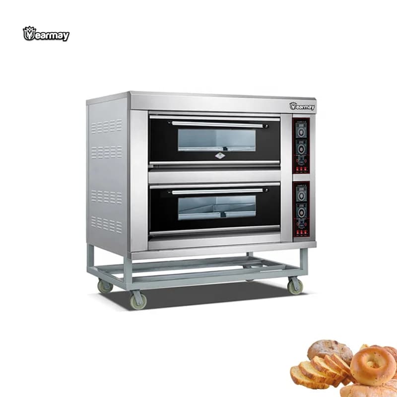 Forno Professionale per Panetteria e Pizzeria, Uso Domestico, Industriale, Portatile, Elettrico, Commerciale, 5/10 Ripiani, Forno in Pietra per Pizza