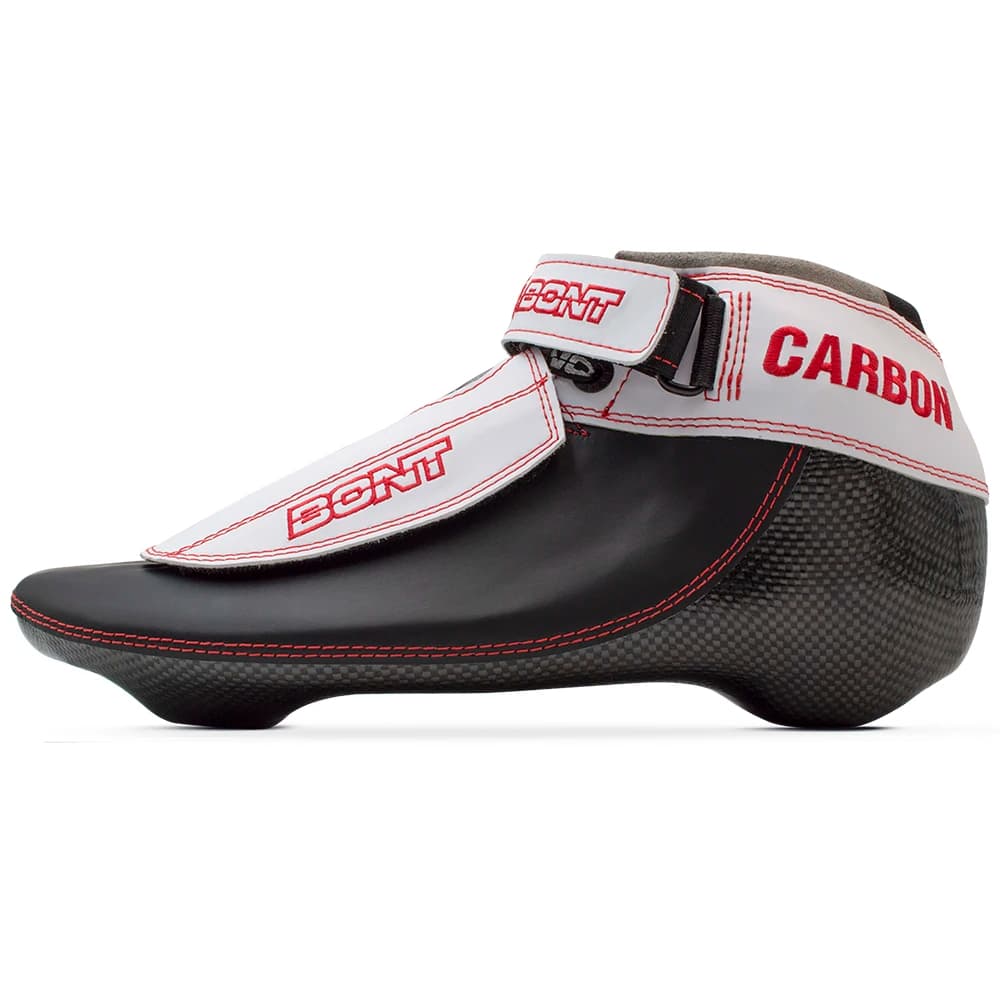 BONT Short Track Patriot Carbon BOA Versione Stivali da skate di velocità Stivale da skate su ghiaccio Stivale da skate su ghiaccio per interni a pista lunga Stivale da skate su ghiaccio per esterni
