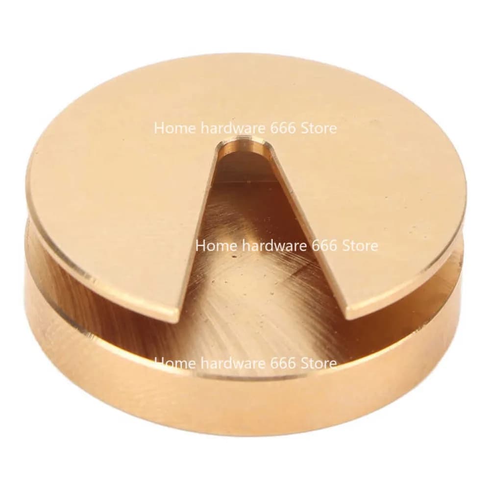Strumento di riparazione dell'orologio, sedile per la pulizia dell'albero del pendolo, staffa per bilanciere Base per la pulizia del bilanciere a forma di U, staffa in rame puro
