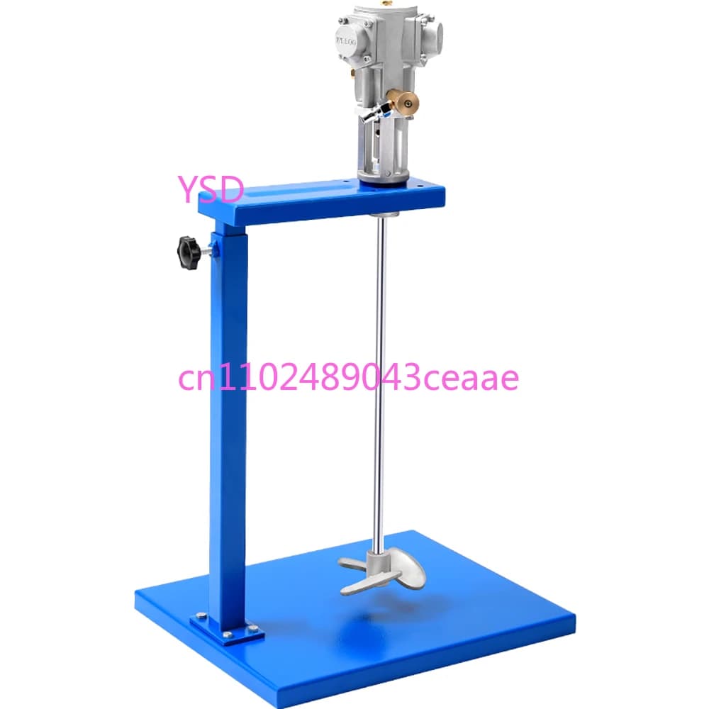 Miscelatore Pneumatico Sollevabile Agitatore ad Aria Frullatore Miscelatore Macchina per Miscelazione 20L 2600RPM 1/8HP 5 Galloni