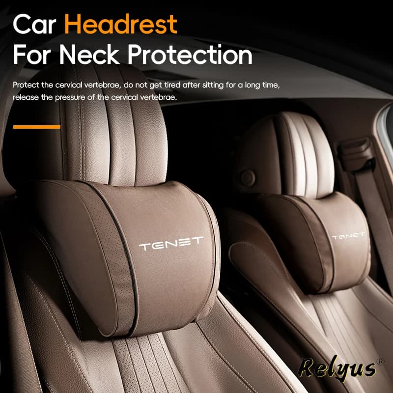 1Pcs Car Seat Headrest Travel Rest 3D Neck Pillow Protect Soft Fluffy Comfortable Neck Rest For Chery Tenet T4 T7 Tiggo 4 7