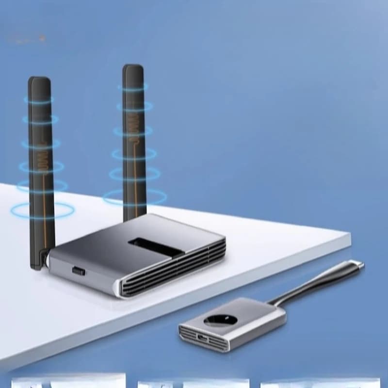 Proiettore per schermo wireless per computer Proiettore TV telefono cellulare stesso schermo trasmettitore HDMI conferenza 4K