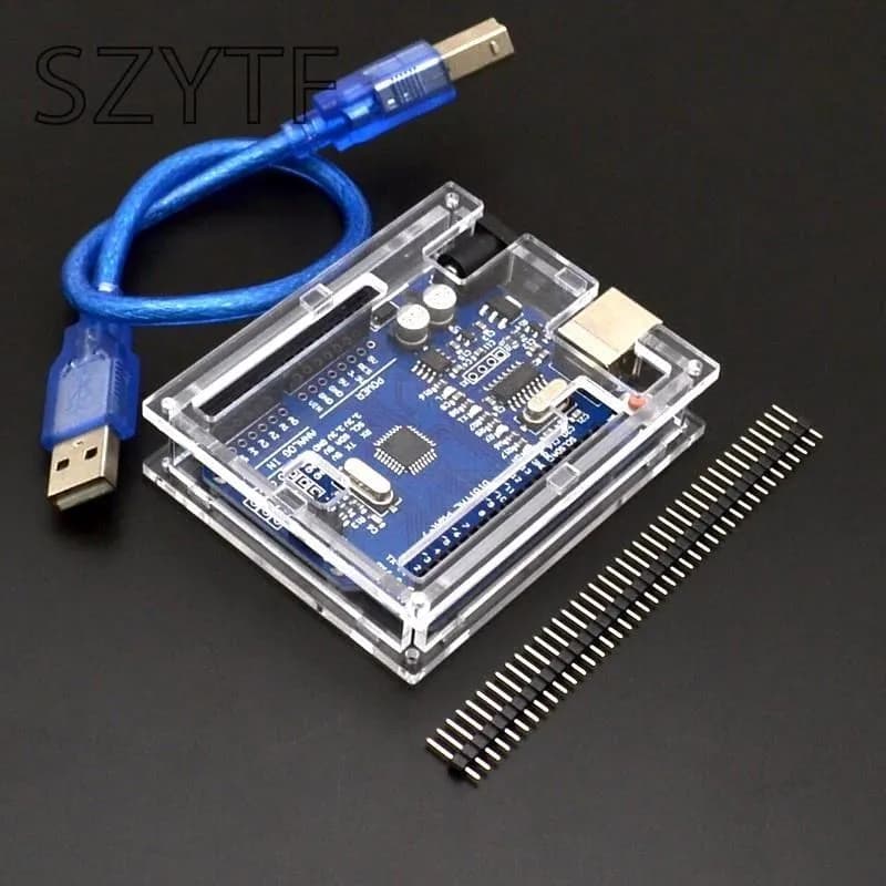 Electronics Smart, smartwatch, smart fitness bracelets UNO R3 Mega328P CH340G Development card for arduino Fai Da Te Starter Kit Send shell for arduino one