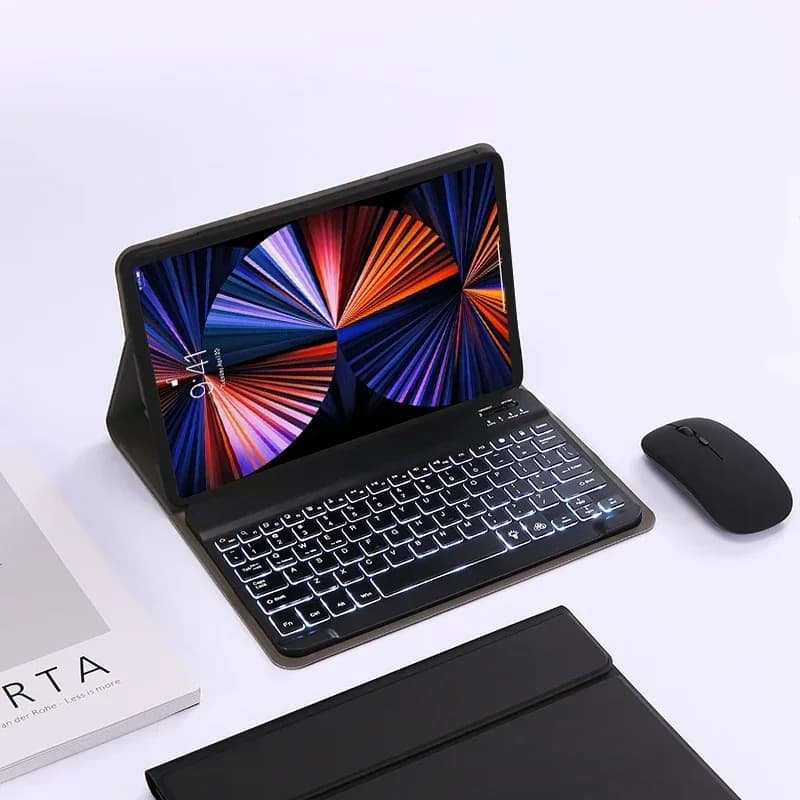 7-Color Backlit Keyboard Case For Huawei Honor Pad X9a 11.5 Inch 2025 Stand Cover Wireless Detachable Tablets Keyboard Cover