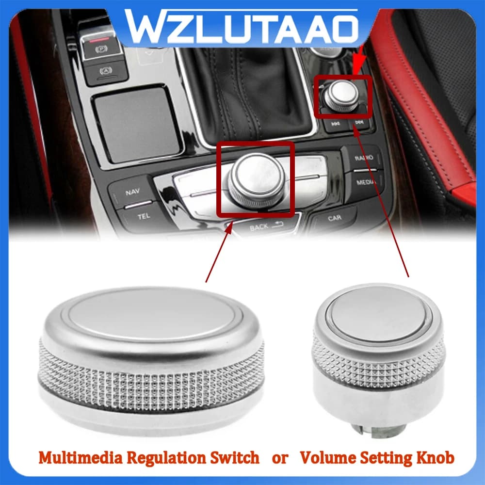 4G0919069 4G0919070 MMI Interruttore di regolazione multimediale Manopola di impostazione del volume per Audi A6 A7 S6 S7 2011-2018 4G0 919 069 4G0 919 070