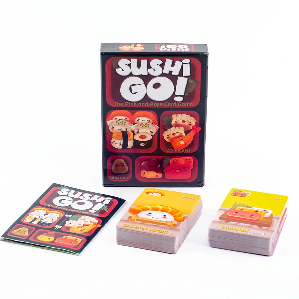 Sushi Go Party! il gioco di carte Pick & Pass: divertimento in famiglia multicolore, perfetto per feste e intrattenimento domestico