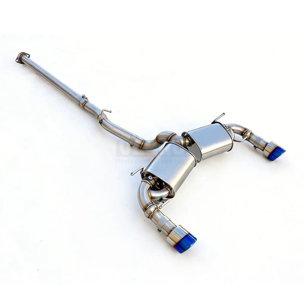 Sistema di scarico per Toyota 86 2.0 2.4 2012-2024 in acciaio inossidabile Cat-Back con valvola a depressione, tubo di scarico per auto sportive, suono da auto sportiva