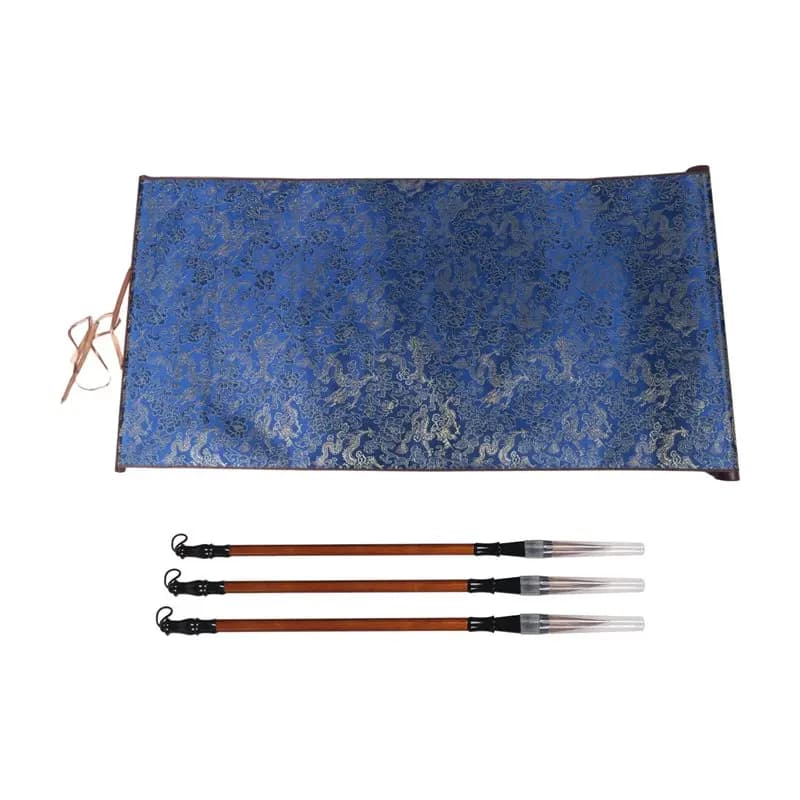 Flash Deal-Inkless Chinese Calligraphy Set Reusable Water Writing Magic Cloth Scroll Traditional Chinese Calligraphy Writing Pen