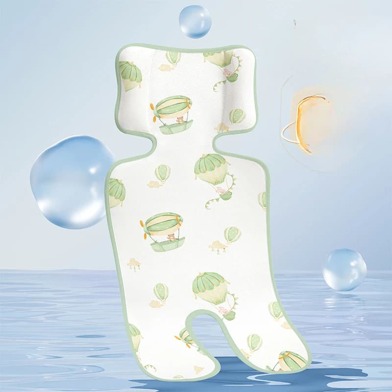 Cooling seat for stroller universal summer safety seat Pad in ice silk children's dining chair breathable cooling pad