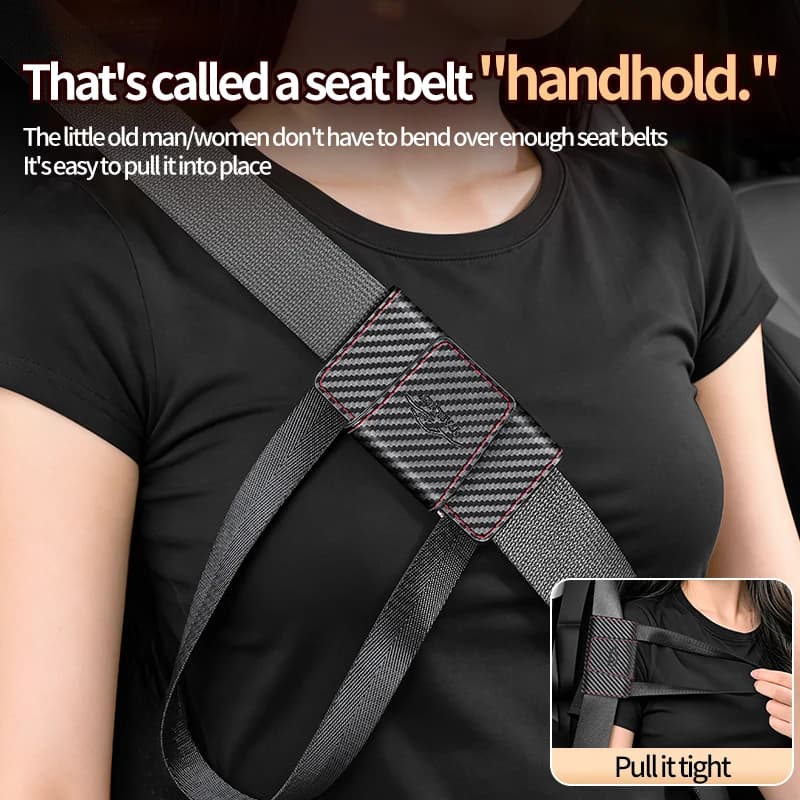 Car seat belt auxiliary handle easy to grasp seat belt installation, suitable for all seasons, in car power assist accessories