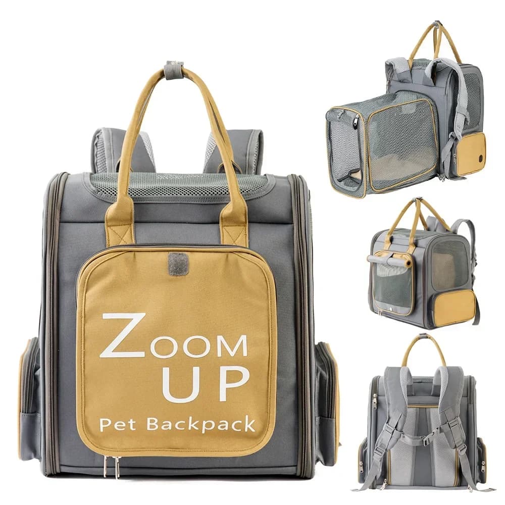 Zaino da donna Borse da viaggio spaziale per gatti Borse a tracolla per trasporto Prodotti Borsa per gatti Borsa a tracolla per animali domestici Sac De Transport Storage
