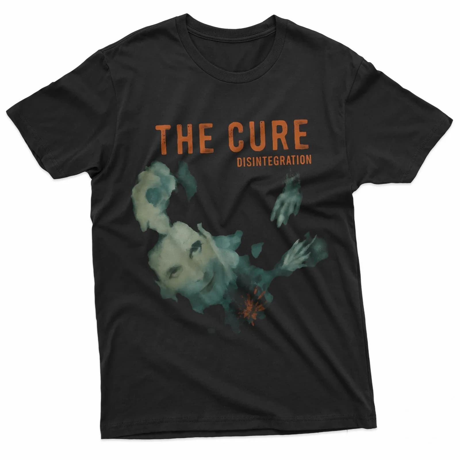 T-shirt Ghostly Disintegration per i fan di The Cure