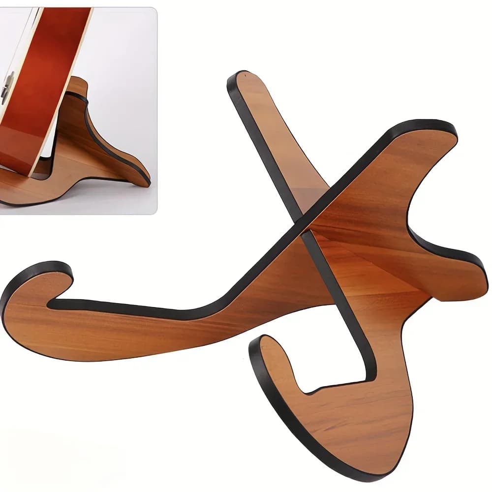 Supporto rimovibile, chitarra verticale, accessori per espositori per violino, supporto in legno per ukulele portatile