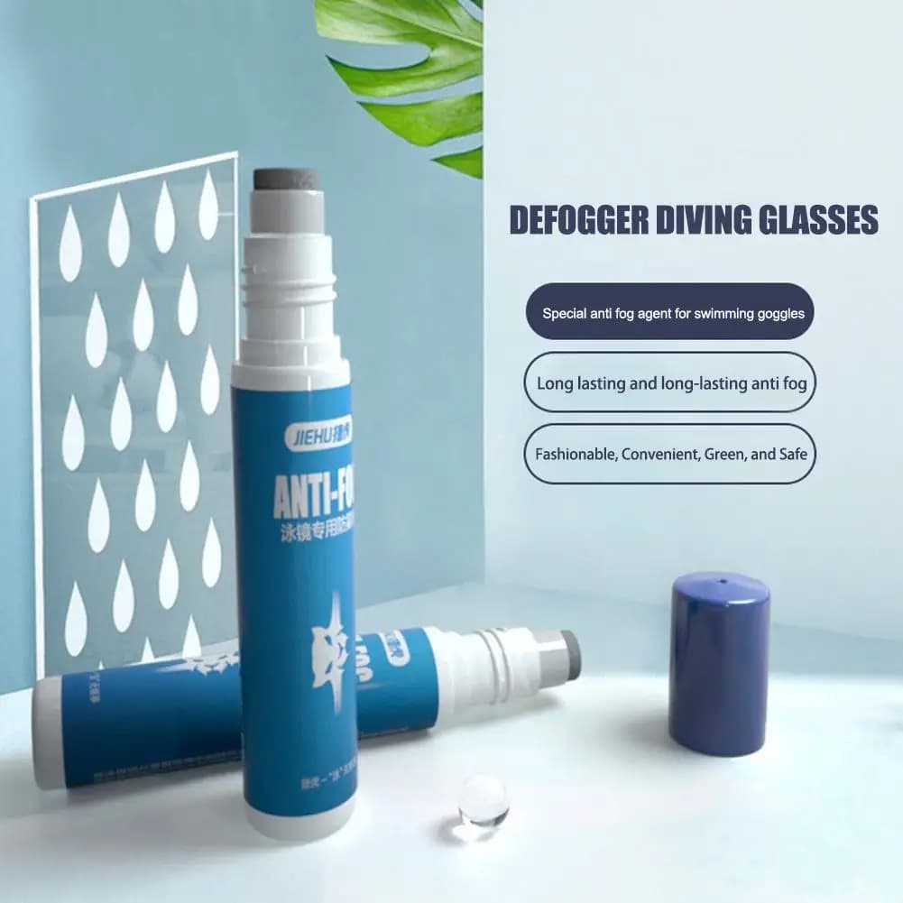 10/20ml 1/3/5PCS Solid Anti Fog Agent For Nuoto Eyewear Glass Mask Underwater Solution Detergent Spray Fog Preventing Fog