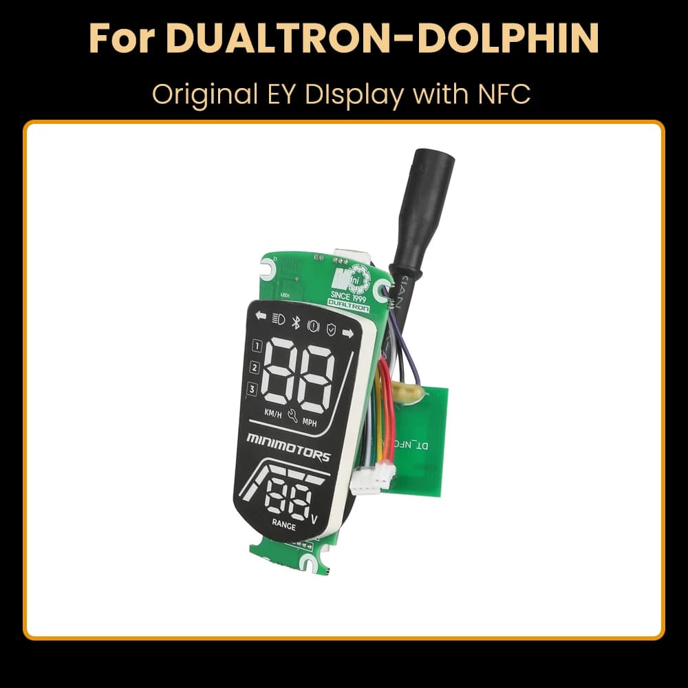 Display EY per cruscotto Bluetooth originale con scheda NFC per parte di ricambio Kickscooter del circuito dello strumento DUALTRON-DOLPHIN