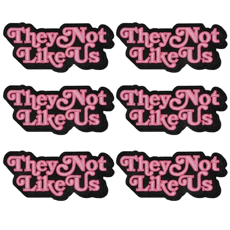 6 Pieces of Embroidered Toppe Similar to Ours, Hip-Hop Toppe, Punk Toppe, Pink Toppe, Gothic Toppe, Thermal Adhesive Toppe for Dresses, Backpacks, Hats, Creative Gift Applications