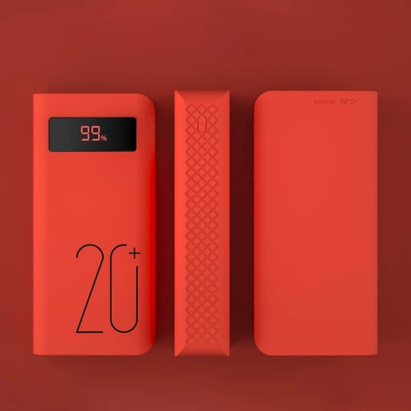 Wheelproof housing suitable with Romoss Sense6ps+ Power Bank Anti-slip portable protection Anti-hand resistant 24BB sweat resistant