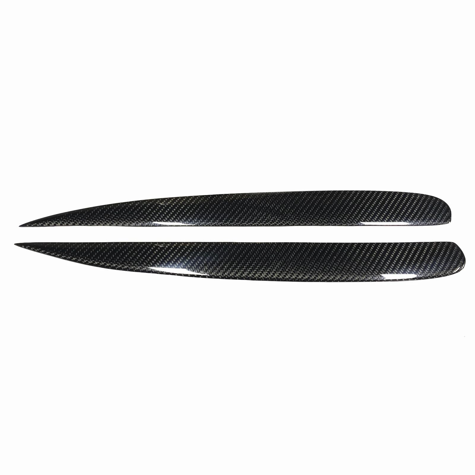 For Honda S2000 2000-2008 Real Carbon Fiber Car Front Head Light Lamp Cover Trim Headlight Eyebrow Headlamp Eyelid Brow Sticker