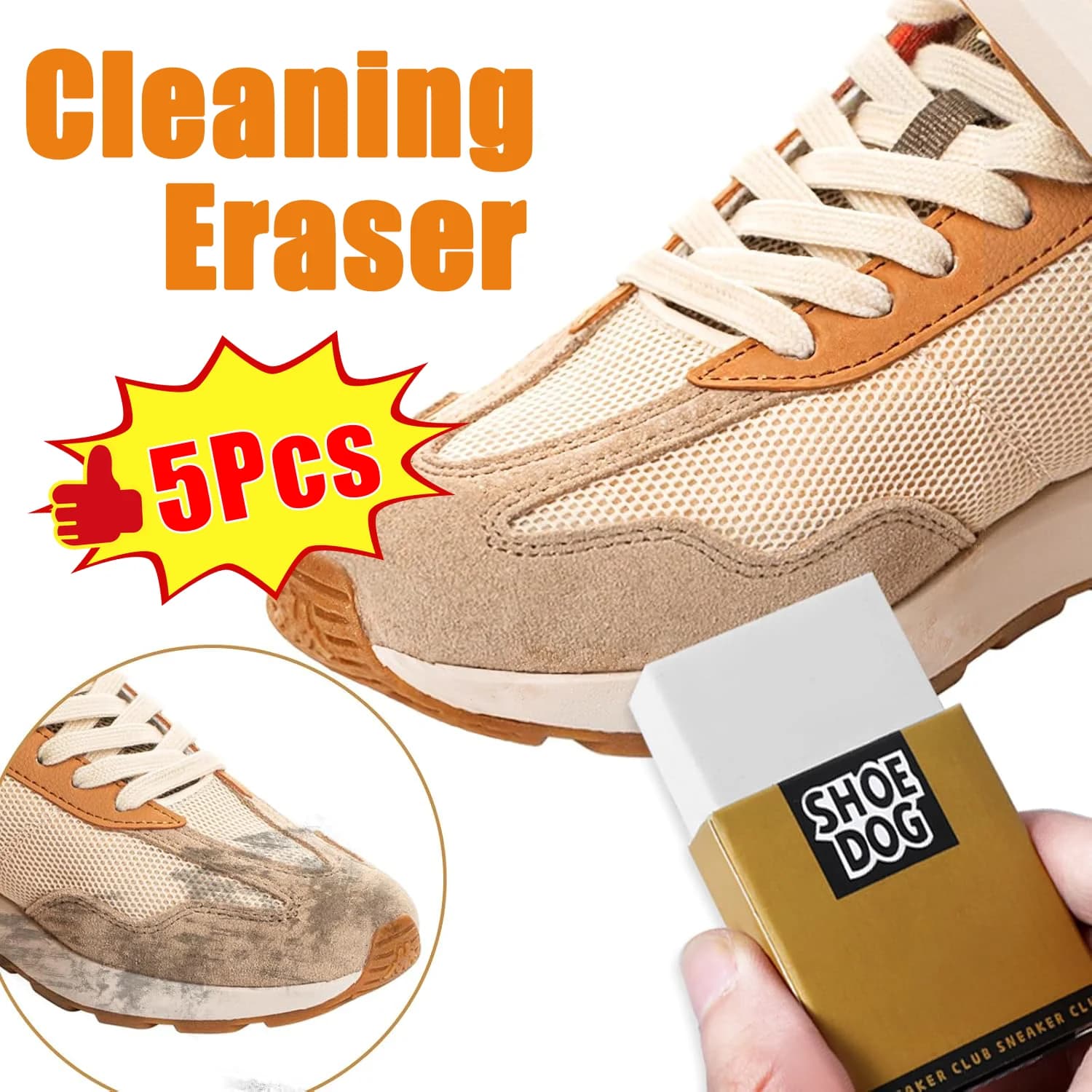 Gomma per scarpe Rimozione macchie Scarpe scamosciate Pulisci gomma magica Scarpe da ginnastica bianche Pulizia Strumento per lucidare Spazzola per decontaminazione scarpe in gomma