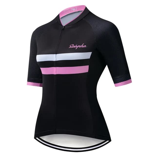 Women's cycling clothing, short sleeve jersey shorts set, summer team replica, breathable bike shorts with sun protection