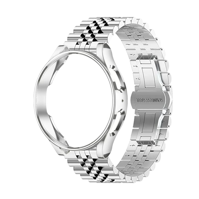 Cinturino + custodia per Samsung Galaxy Watch 4 5 Pro 6 44mm 40mm 45mm Bracciale in acciaio inossidabile Galaxy Watch 3 45mm 41mm 4 6 Classic