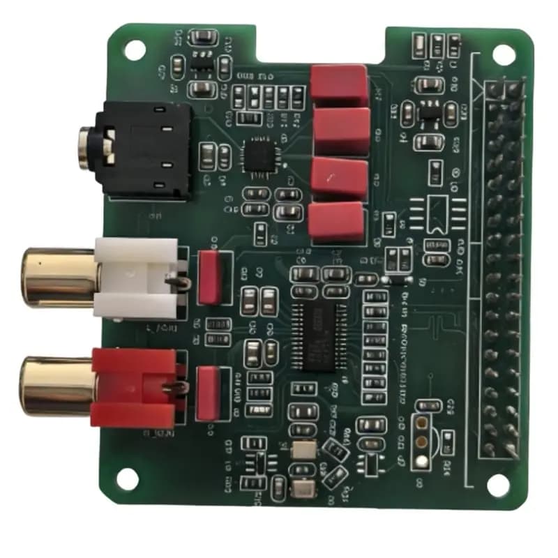 【PROMOZIONE】Rpi Hifi DAC Hat per Raspberry Pi per Raspberry Pi Zero, Zero W, 3B, 3B+, Pi 4, Pi 5 con connettore a 40 pin