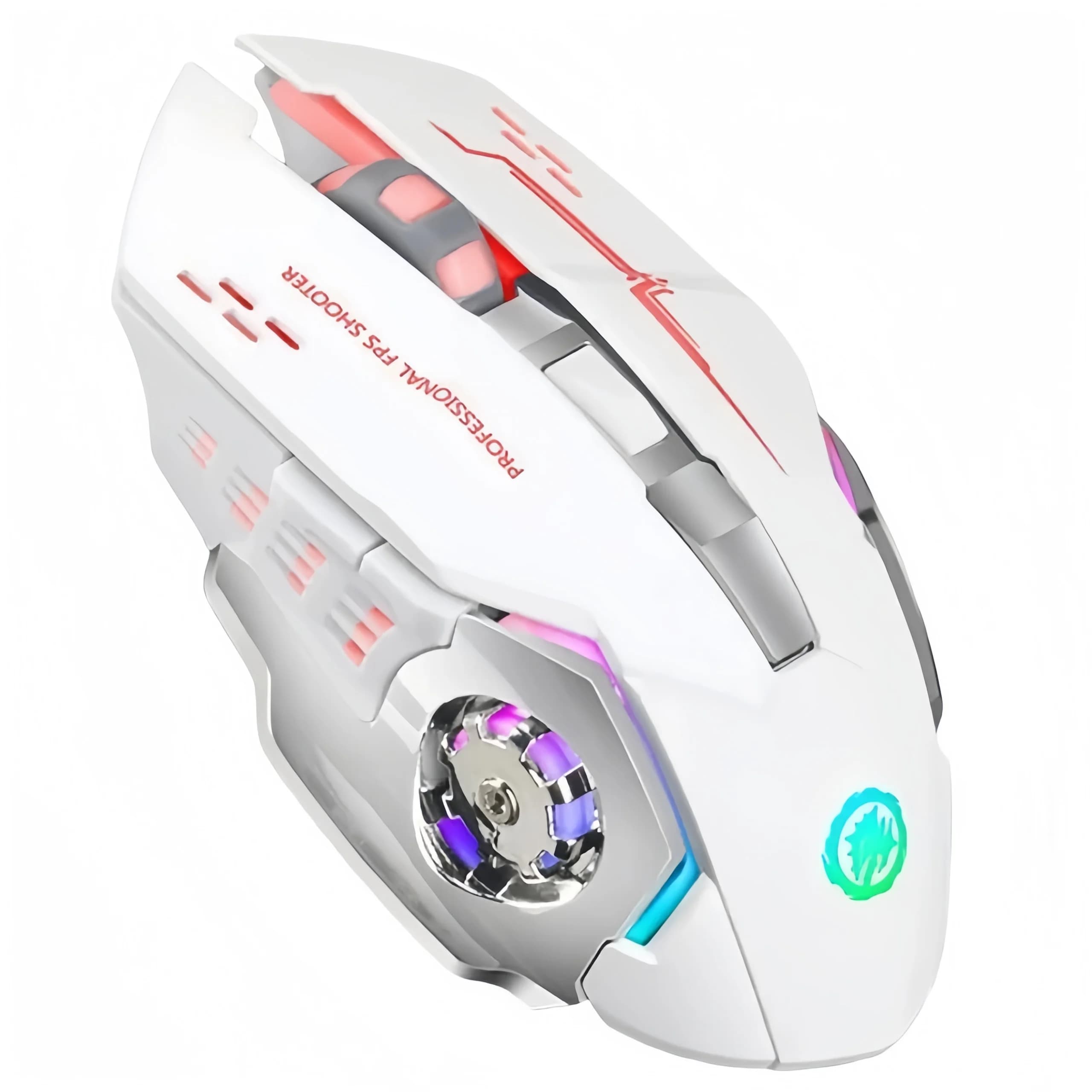 Mouse RGB Dual-Mode Bluetooth 5.2 Mouse wireless 2.4G Mouse da gioco Mouse silenzioso ricaricabile Mouse da 3600 DPI Mouse per laptop mouse wireless accessori per laptop logitech