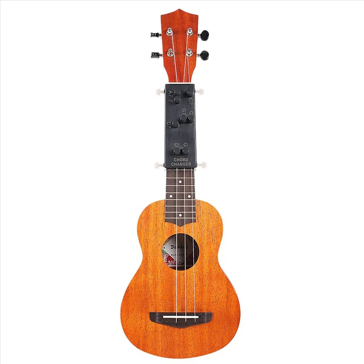 TUREBG 3X Cambiacorde per Ukulele, Sistema di Apprendimento per Ukulele, Ausilio Didattico per Principianti