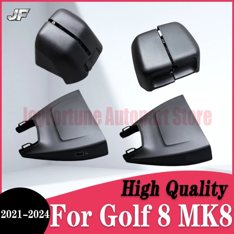 2PCS For Golf 8 MK8 2021 2022 2023 2024 Car Inner Rear view Mirror Lane Assist Lane Keeping Camera Trim Cover