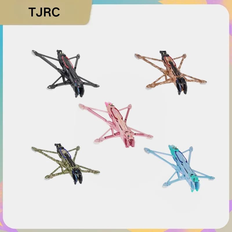 TJRC YJ-8inches FPV Frame 340mm Wheelbase Support O4 Pro Air Unit for RC Long Range Freestyle Drone