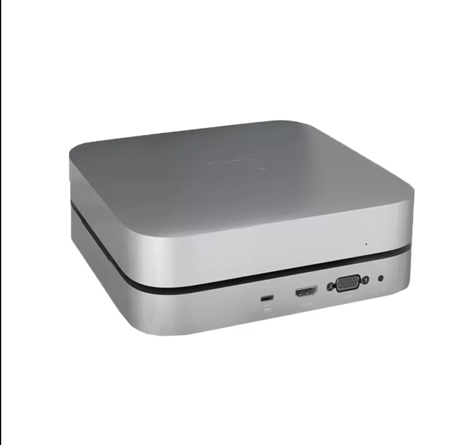 Mini dock Mac 13 in 1 con custodia SSD NVMe M.2 PCIe 3.0 da 2,5 pollici, HDMI, VGA, USB 3.0, TF/SD per Mac mini M1/M2