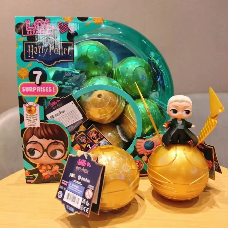 MGA LOL Surprise Harry Potter Mystery Ball Unboxing Experience Collectible Doll Set with Themed Accessories Toy