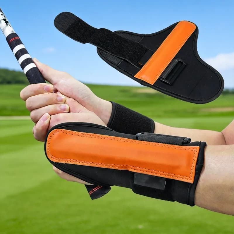 Supporto da Polso Power Band per Golf, Correttore di Movimento della Mano PGM, Ausilio per l'Allenamento della Postura dello Swing, Strumento per l'Allenamento del Gesto dello Swing