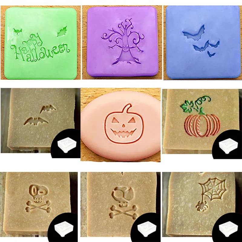 Custom Handmade Clear Soap Stamp Mold, Personalized Seal, DIY Wedding Gifts, Soap Making Craft, Scrapbook Supplies, Tools Kits