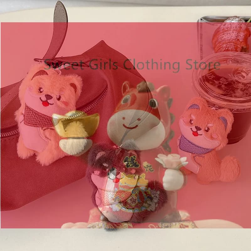 【XJ】Ciondolo Decorativo per Zaino a Forma di Cucciolo di Shiba Inu in Peluche, Regalo Carino e Divertente